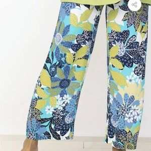 Habitat Women's  Vintage Mixed Print  Flood Pant 39565‎  Wide Leg  Floral XL